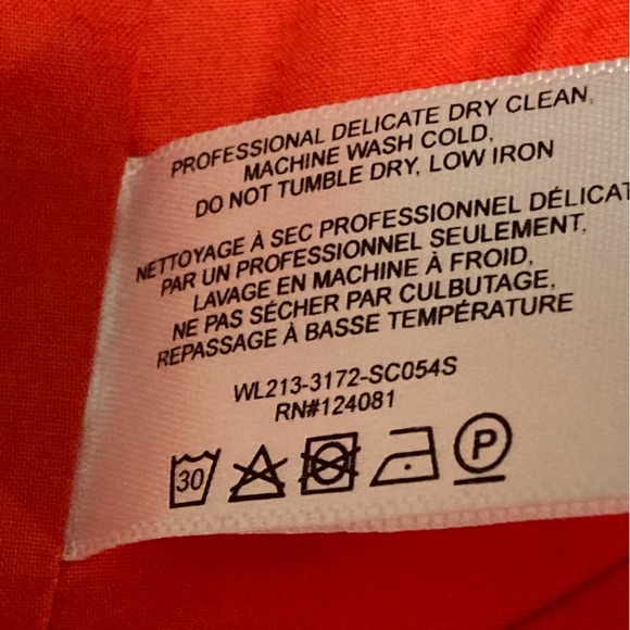 NWT Proenza Schouler Bright Orange Poplin Apron Midi Dress - Sz 2 - Picture 8 of 8